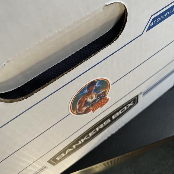 Vintage 90s IMPRINTS Shirt Mens Med Geometric Preppy Hipster Bowling Camp - Picture 8 of 8